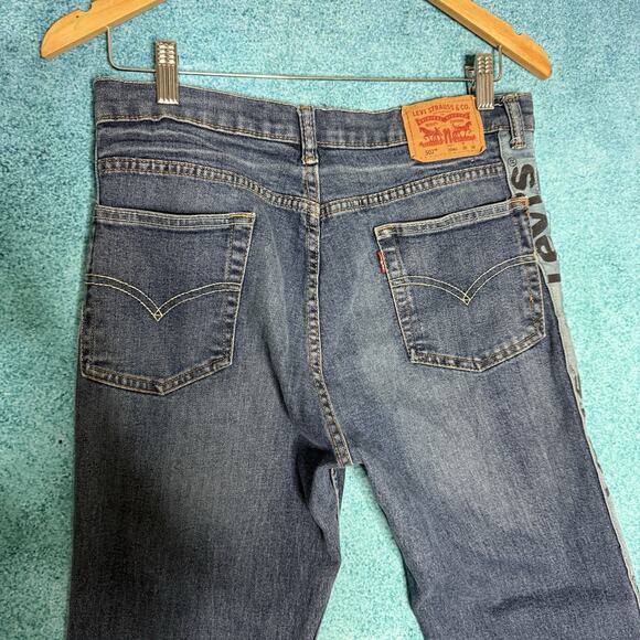Levi's 502 Regular Taper Big Boy's Blue Jeans 20 Regular 30W 30L - Picture 12 of 16